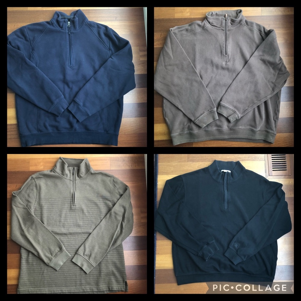 ♦️Men's quarter zip bundle L